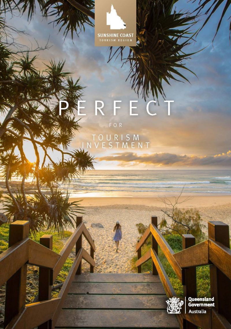 Cover page of the Sunshine Coast investment snapshot.